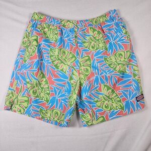 Vineyard Vines Swim Trunks Men's‎ Size XL Tropical Print Lined Quick Dry
